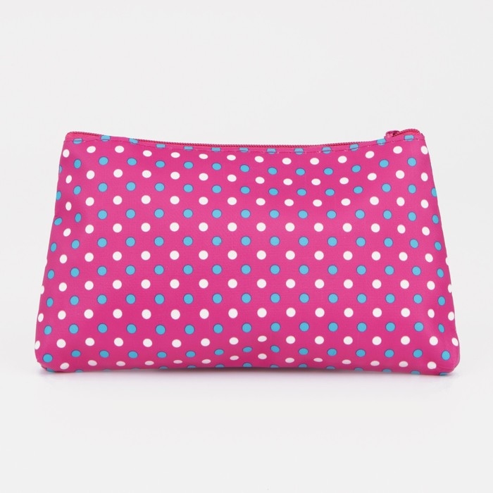 Косметичка на молнии, цвет малиновый Косметичка на молнии, цвет малиновый