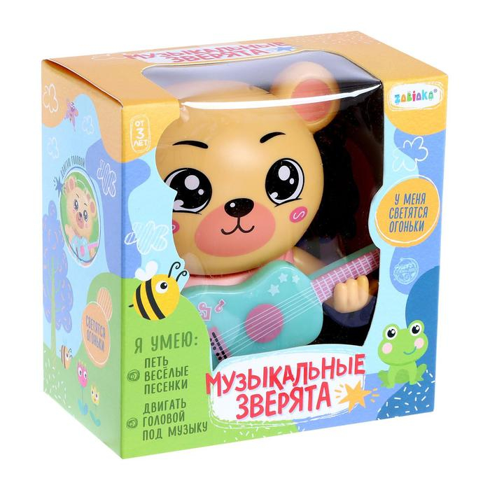 Музыкальная игрушка «Музыкальные зверята», звук, свет Музыкальная игрушка «Музыкальные зверята», звук, свет