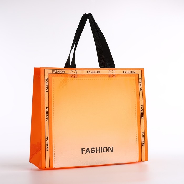 Сумка хозяйственная без застёжки, цвет оранжевый Сумка хозяйственная без застёжки, цвет оранжевый