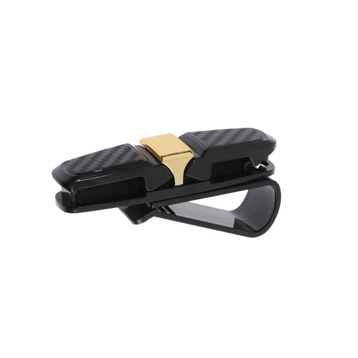 Держатель очков TORSO, зажим, золотистый Держатель очков TORSO, зажим, золотистый