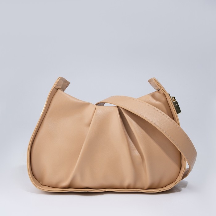 Сумка на молнии, цвет бежевый Сумка на молнии, цвет бежевый