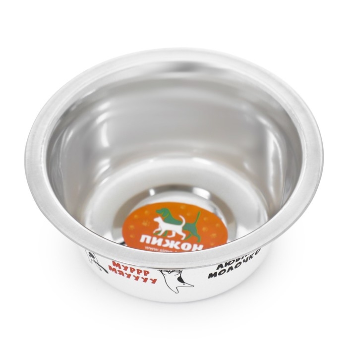 Миска стандартная Миска стандартная "Пижон. Муррр, мяууу", 225 мл
