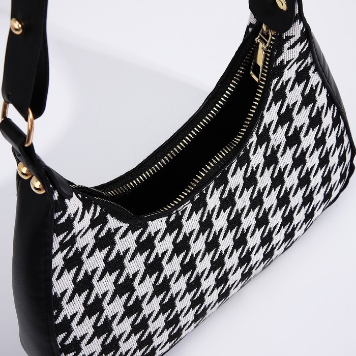 Сумка женская текстильная, 20х23х5.5 см, лапки Сумка женская текстильная, 20х23х5.5 см, лапки