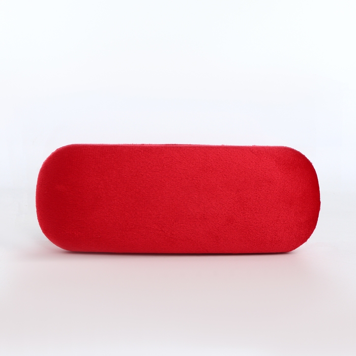 Футляр для очков на хлопушке, длина 16 см, цвет красный Футляр для очков на хлопушке, длина 16 см, цвет красный