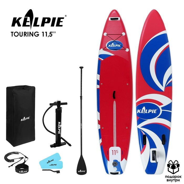 SUP доска надувная TOURING KELPIE 11.5 SUP доска надувная TOURING KELPIE 11.5", 347х80х15 см