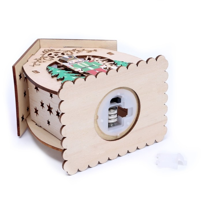 Новогодний декор с подсветкой «Щелкунчик» 9 × 7 × 11 см Новогодний декор с подсветкой «Щелкунчик» 9 × 7 × 11 см