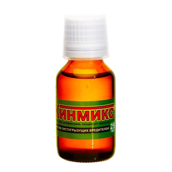 Средство для обработки плодовых деревьев от вредителей Кинмикс, 25 мл Средство для обработки плодовых деревьев от вредителей Кинмикс, 25 мл