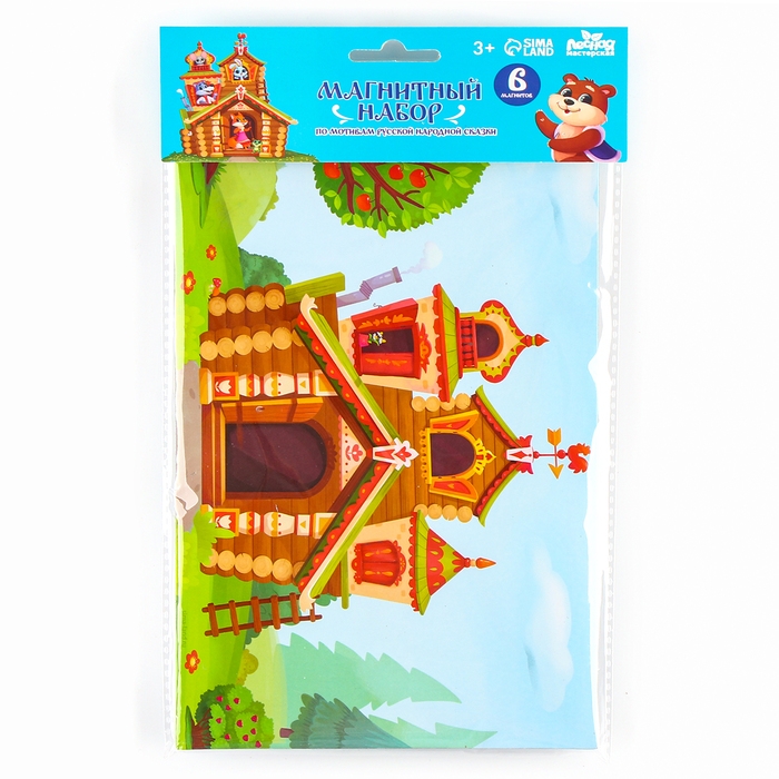 Набор развивающих магнитов. Театр по мотивам русской народной сказки «Теремок» Набор развивающих магнитов. Театр по мотивам русской народной сказки «Теремок»