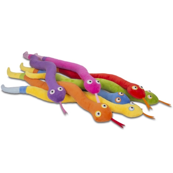 Мягкая игрушка  Мягкая игрушка "Змея Тутси", цвет салатовый, 42 см, ЗТ/042/сал