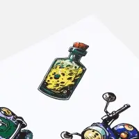 Стикерпак бумажный Thematic, 23 февраля