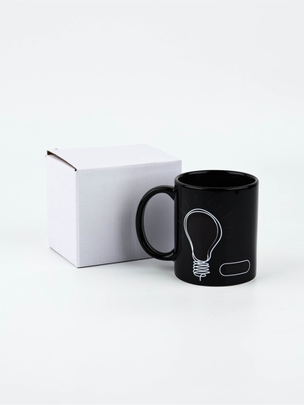 Кружка-хамелеон "Вкл", 350 мл