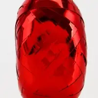 Лента упаковочная металлизированная, ассорти, набор 6 шт., 0.5 см &times; 10 м