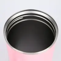 Термокружка Мастер К Original, 500 мл, Original, с надписью Coffee, сохраняет тепло 10 ч, нержавеющая сталь, розовая