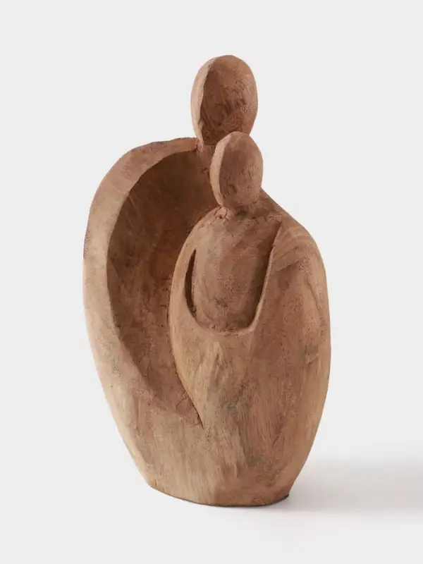Абстракция &laquo;Семья&raquo;, 16&times;7&times;26 см, манговое дерево