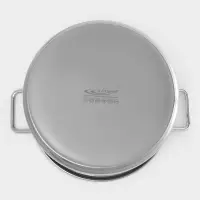 Котёл Катунь &laquo;Общепит&raquo;, 20 л, d=35 см, h=24 см, с крышкой, капсульное дно, индукция, нержавеющая сталь, хромированная