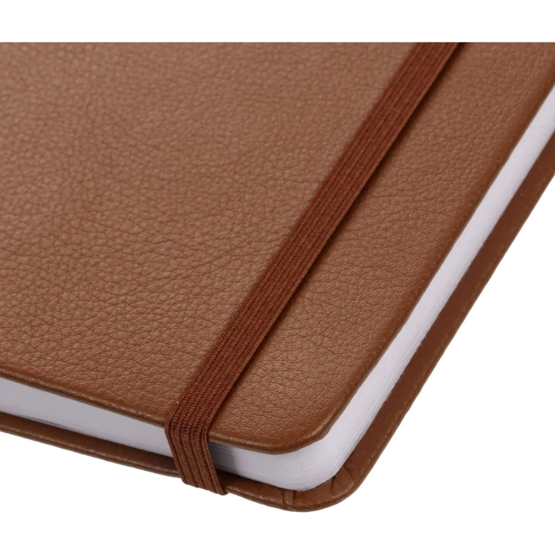 Ежедневник недатированный коричневый, А5, 140x200мм, 136 л. ATTACHE