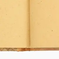 Записная книжка плетёная, 48 листов, 17&times;22&times;2 см, бежевая