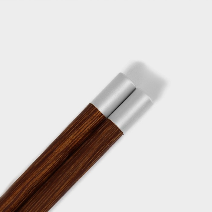 Набор палочек для суши из неражавеющей стали Magistro, d=0,8 см, 25 см, 2 пары, 304 сталь, цвет серебряный Набор палочек для суши из неражавеющей стали Magistro, d=0,8 см, 25 см, 2 пары, 304 сталь, цвет серебряный