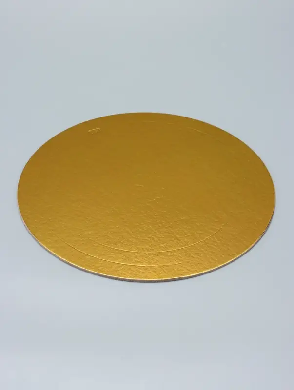 Коробка под торт 2 окна, с ручками, белая, + подложка 2.5 золото - белый, 24&times;24&times;20 см