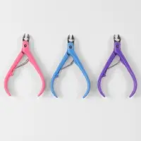 Кусачки маникюрные для кутикулы, 11 см, длина лезвия-8 мм, МИКС