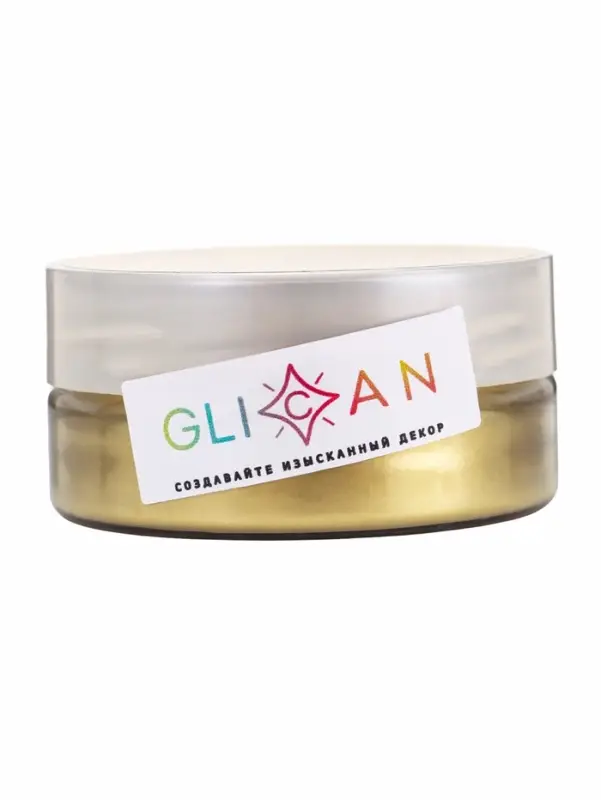 Кандурин &laquo;Светлое золото&raquo;, пищевой краситель для внешнего декорирования кондитерских изделий, 10 г