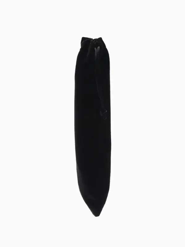 Набор мешочков бархатных 50шт. , 6*18 см, цвет чёрный (10803645)