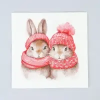 Салфетки бумажные Home Collection &laquo;Милые пушистики&raquo;, 3 слоя, 33&times;33, 20 шт.