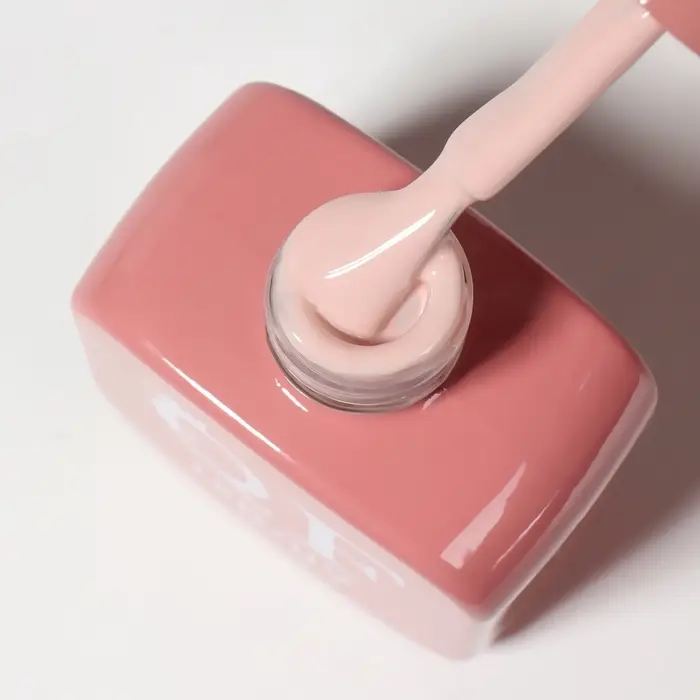 Гель лак для ногтей, однотонный, трехфазный, 10 мл, LED/UV, нюдовый (78)