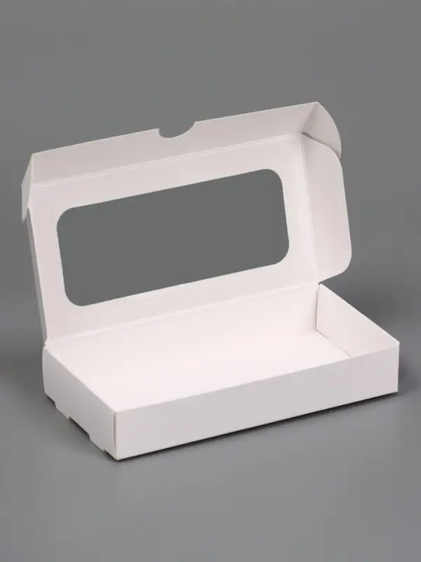 Подарочная коробка под плитку Дубайского шоколада, складная, белая, 16×8×2.7 см Подарочная коробка под плитку Дубайского шоколада, складная, белая, 16×8×2.7 см