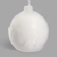 Свеча новогодняя &laquo;С новым годом&raquo;, 51&times;50&times;50 мм