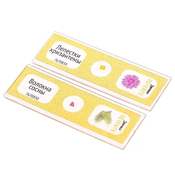 Набор для опытов &laquo;Набор микропрепаратов&raquo;, цветы