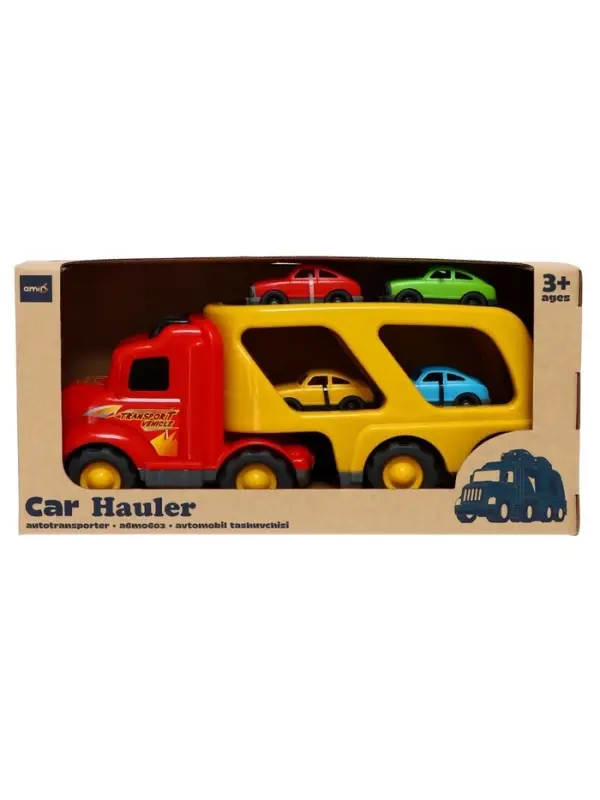 Автовоз Car Hauler, цвета МИКС