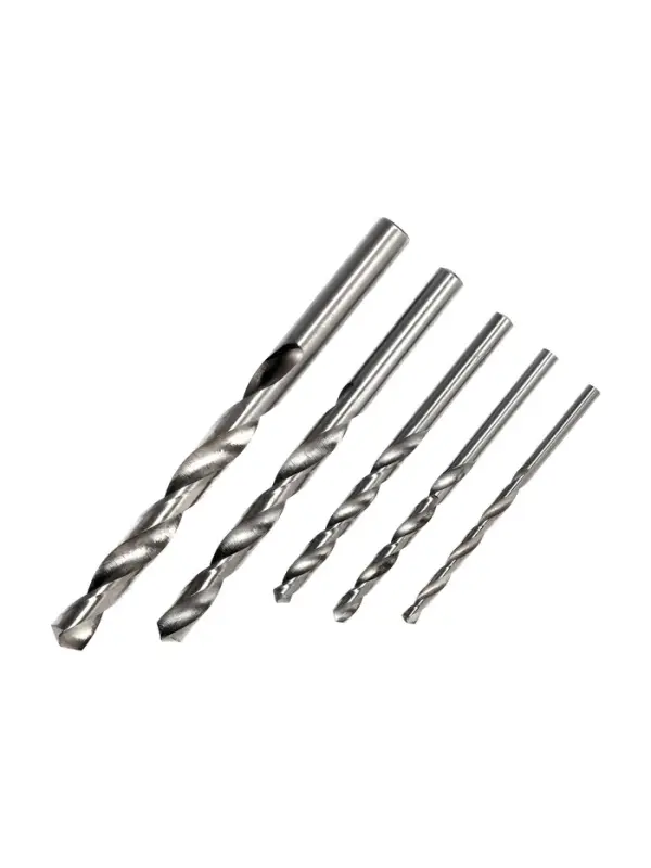 Набор сверл по металлу ТУНДРА, HSS, цилиндрический хвостовик, 4-5-6-8-10 мм, 5 шт.
