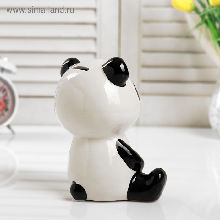 Копилка керамика Копилка керамика "Модная панда" МИКС 16х14,5х9,5 см