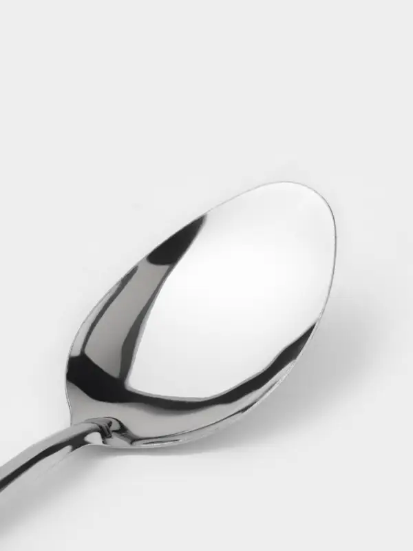 Набор столовых ложек Доляна &laquo;Оптима&raquo;, длина 19 см, набор 12 шт., нержавеющая сталь, серебристый