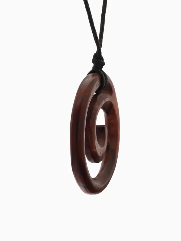 Кулон &laquo;Спираль&raquo;, дерево соно