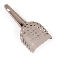 Лоток для кошек с бортом, сеткой и совком "Космо" 51,9 x37,8 x 21,3 см, коричневый Лоток для кошек с бортом, сеткой и совком "Космо" 51,9 x37,8 x 21,3 см, коричневый