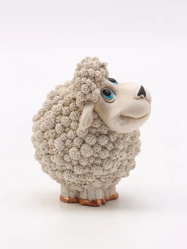 Фигурка декоративная &laquo;Баран Яша&raquo;, 8&times;6 см, слоновая кость
