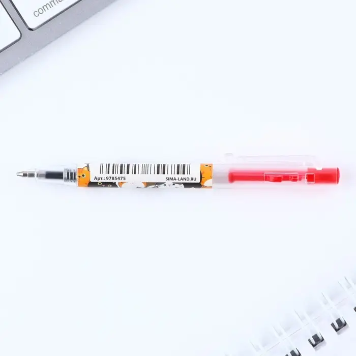 Ручка шариковая, синяя паста, мини, автоматическая «Котики» Ручка шариковая, синяя паста, мини, автоматическая «Котики»