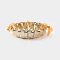 Форма для выпечки классическая, d=16 см, h=4.1 см, низкая, жесть, серебристая