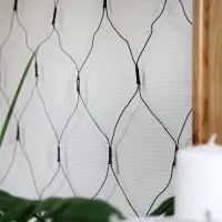 Гирлянда &laquo;Сеть&raquo; 2&times;2 м, IP20, тёмная нить, 224 LED, 8 режимов, 220 В, свечение белое