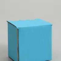 Коробка под кружку, голубая, 10 х 8 х 10 см