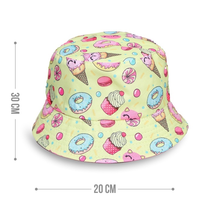 Панама детская для девочки «Вкусняшки», р-р 52-54 Панама детская для девочки «Вкусняшки», р-р 52-54