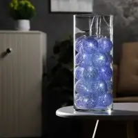 Гирлянда &laquo;Нить&raquo; 5 м с насадками &laquo;Клубки серые&raquo;, IP20, прозрачная нить, 20 LED, свечение белое, 220 В