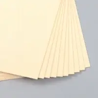 Фоамиран глиттерный 2 мм 20х30 см, молочный