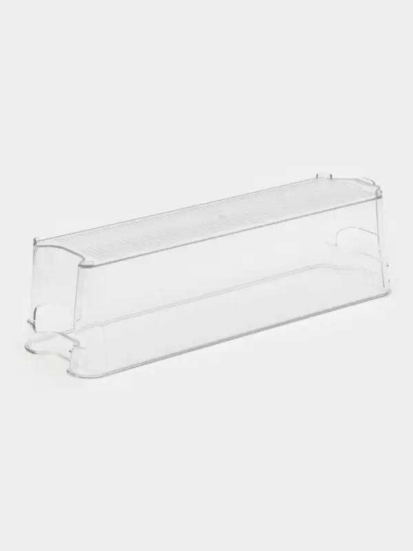 Контейнер для холодильника, 37.5&times;10.5&times;9.5 см, пластик, прозрачный