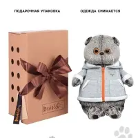Мягкая игрушка &laquo;Кот Басик&raquo;, в толстовке дракончик, 22 см, МИКС