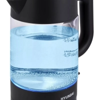 Чайник HYK-G7707 1,7л 2200Вт графит (стекло)