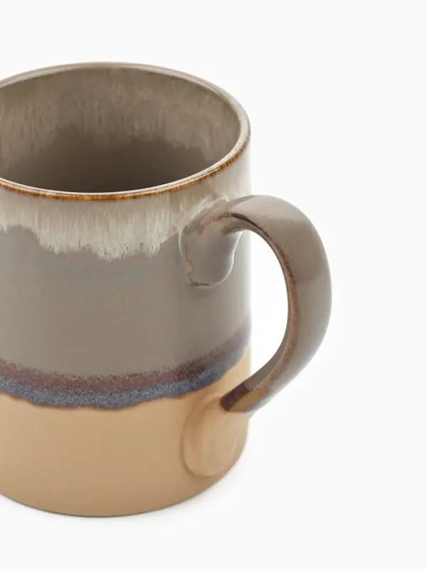 Кружка новогодняя керамическая &laquo;Новогодний лес&raquo;, 350 мл, ручная работа