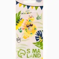 Свеча для торта цифра 6 «Зверюшка», 5 см Свеча для торта цифра 6 «Зверюшка», 5 см